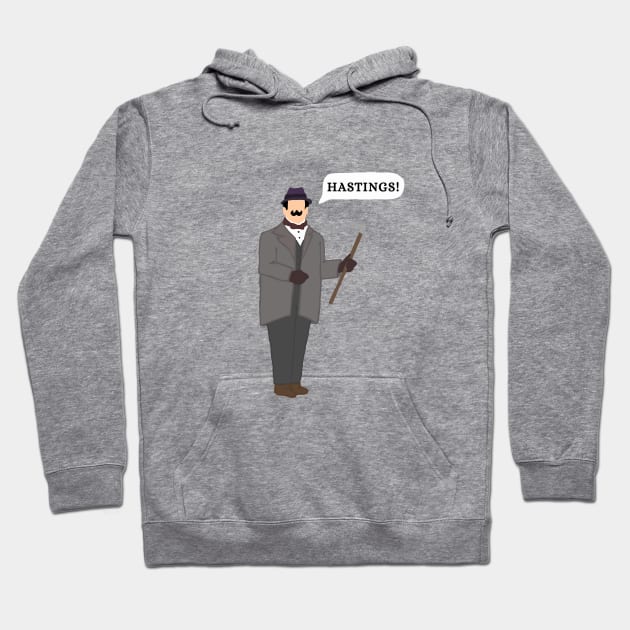 Hastings! -Poirot Hoodie by bumblebeebuiscut